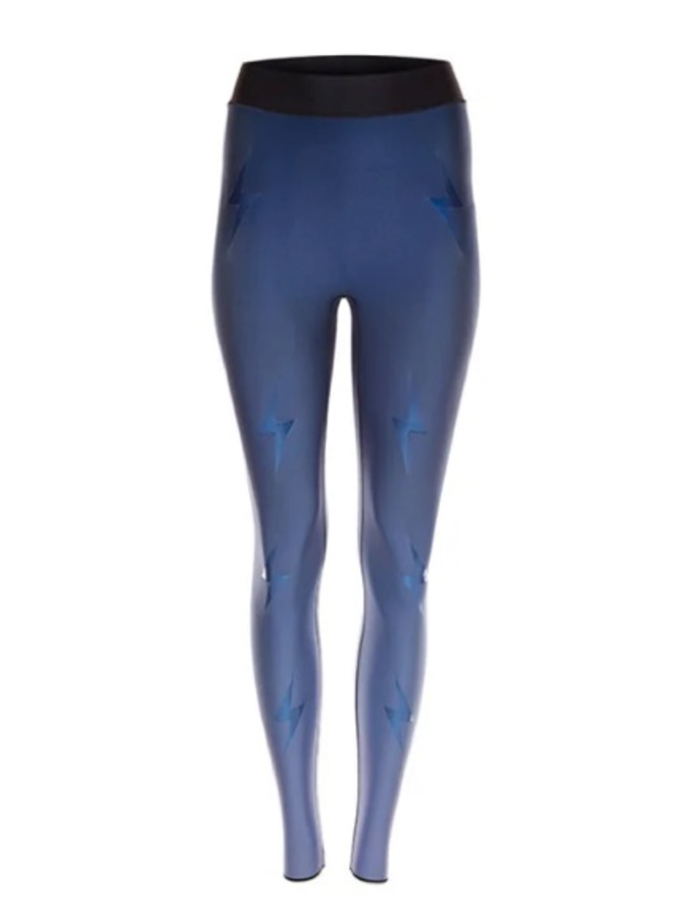 Ultracor Blue Ombre 25" Inseam High Rise Leggings Lightning Bolt Design Size M